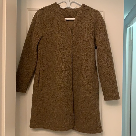 Brown teddy 3/4 jacket - Picture 3 of 4